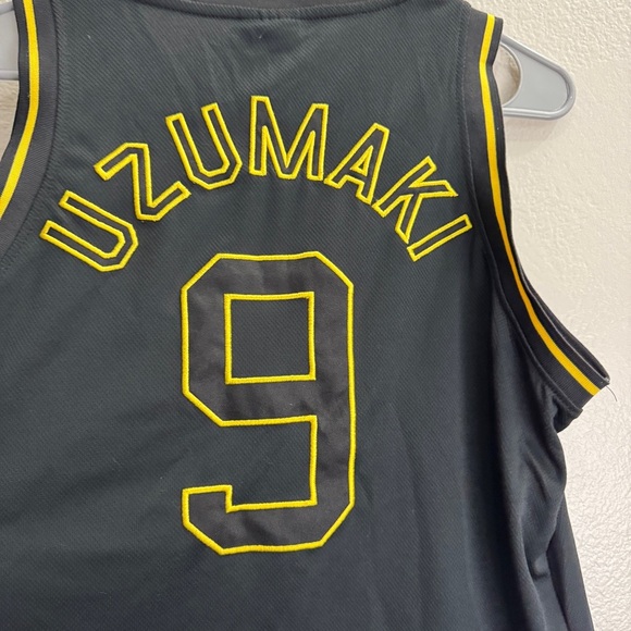 Naruto Shippuden Hidden Leaf Uzumaki Basketball Jersey Size Small - Picture 5 of 7
